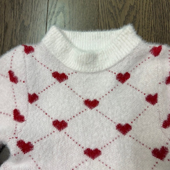 Lola and the boys sweetheart sweater dress size 8 - Picture 4 of 6